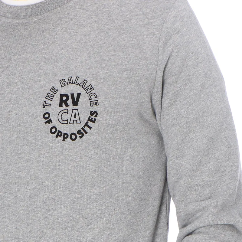RVCA Siam Crew Heather Grey