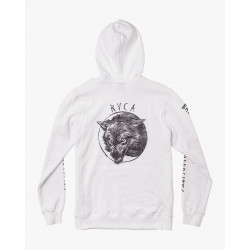 RVCA Anp Pack Hoodie Antique White