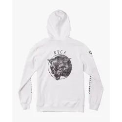 RVCA Anp Pack Hoodie Antique White
