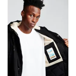 Element Roghan Parka Flint Black