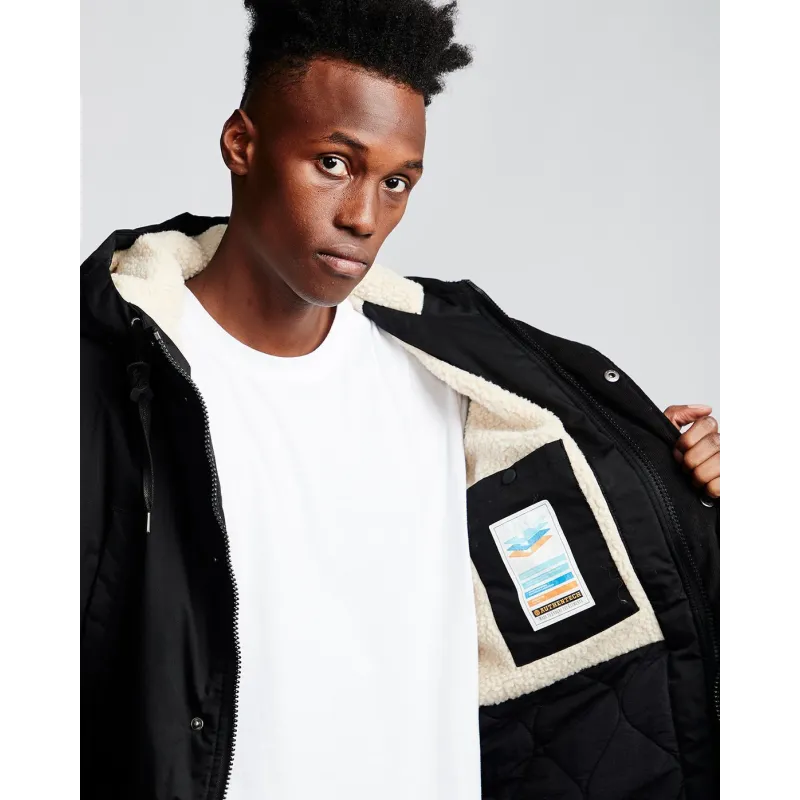 Element Roghan Parka Flint Black