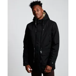 Element Roghan Parka Flint Black