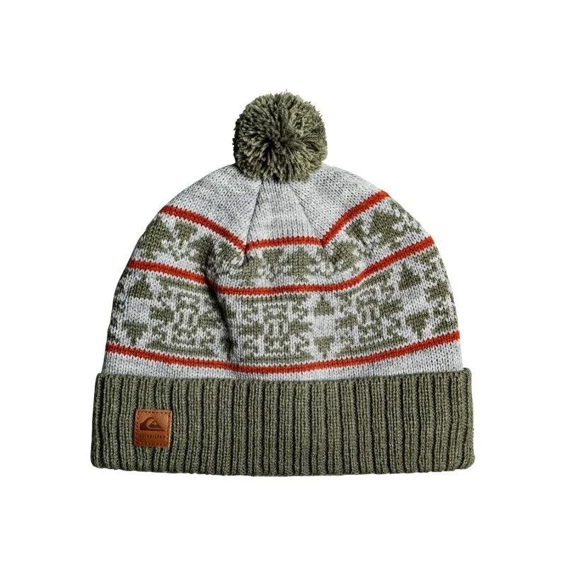 Quiksilver Nash Beanie Light Grey Heather