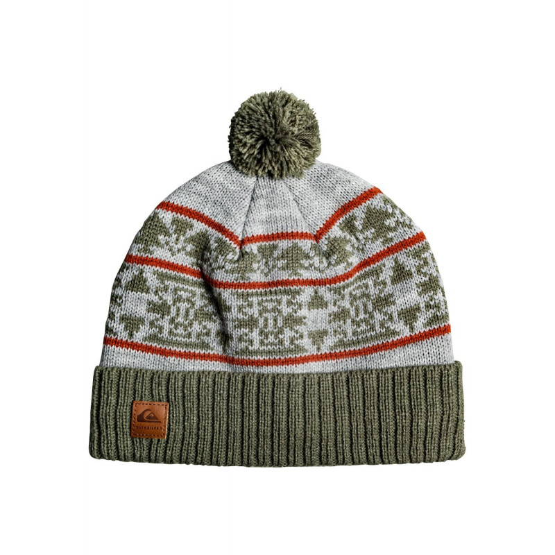Quiksilver Nash Beanie Light Grey Heather Quiksilver Nash Beanie Light Grey Heather