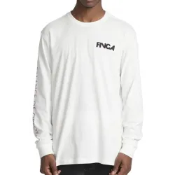 RVCA Screaming Bat Longsleeve White