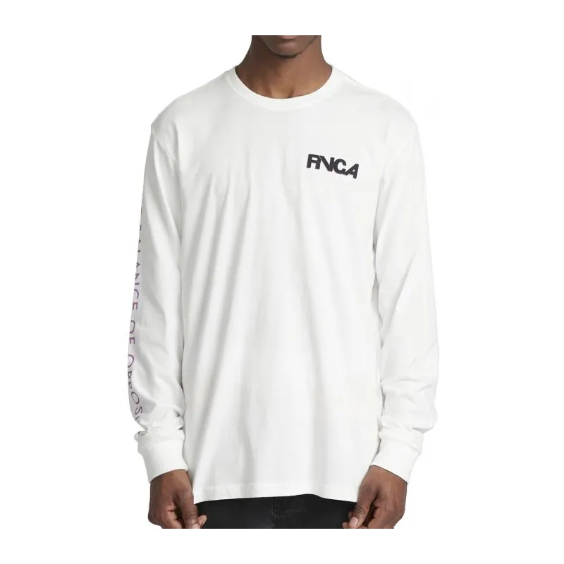 RVCA Screaming Bat Longsleeve White