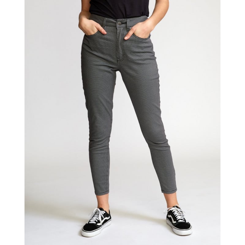 RVCA Solar Houndtooth Pants Black