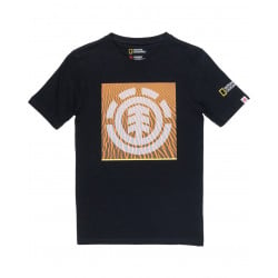 Element Dunes Icon Kids T-Shirt Flint Black