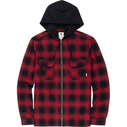 Element Wentworth Shadow Hooded Shirt Pompeian Red