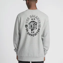 RVCA Siam Crew Heather Grey