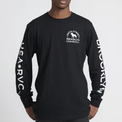 RVCA Wicks Longsleeve Black