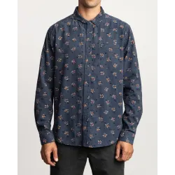 RVCA Post Wave Cord Shirt