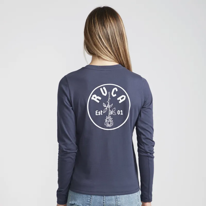 RVCA Rosie Longsleeve Ink