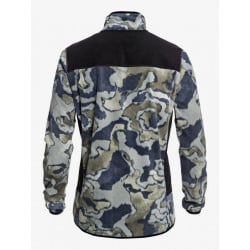 Quiksilver Aker Ziphoodie Fleece Black Sir Edwards