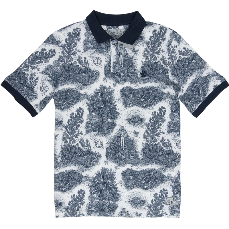 Element Too Late Polo Royal Blue/White Element Too Late Polo Royal Blue/White