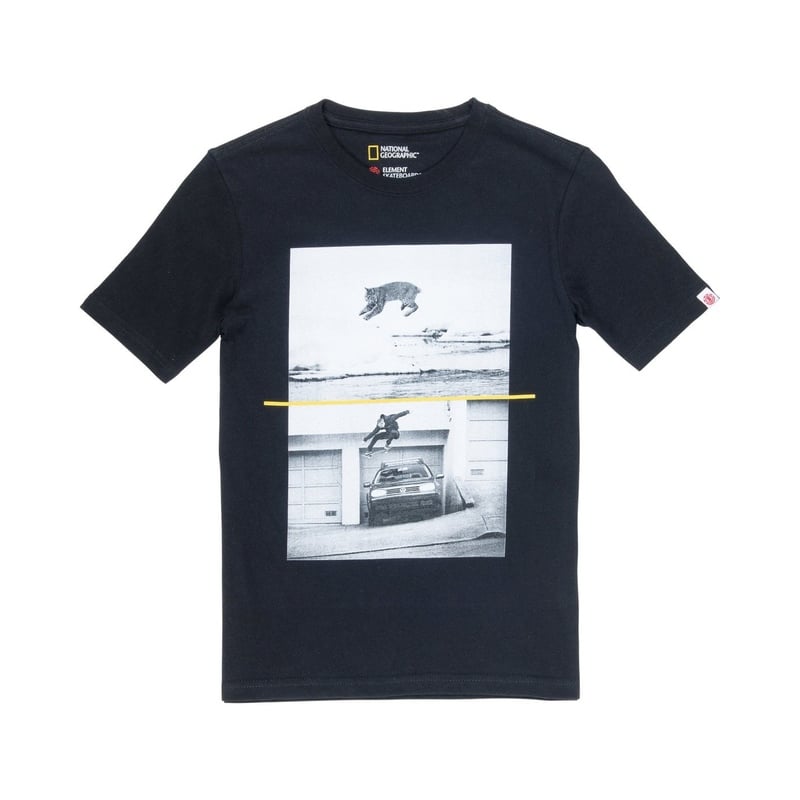 Element Bobcat Westgate T-Shirt Flint Black Element Bobcat Westgate T-Shirt Flint Black