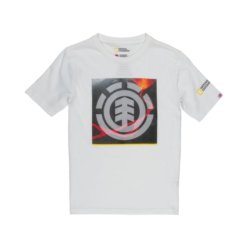 Element x National Geographic Surge Icon T-Shirt Off White