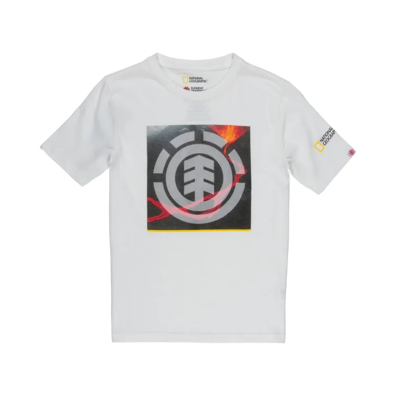 Element x National Geographic Surge Icon T-Shirt Off White