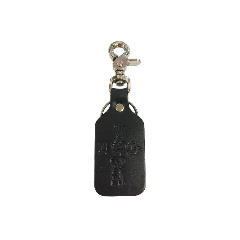 Dogtown Leather Clip-on Keychain