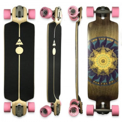 Pantheon Trip V2 8-ply Brown Seismic - Longboard Complete