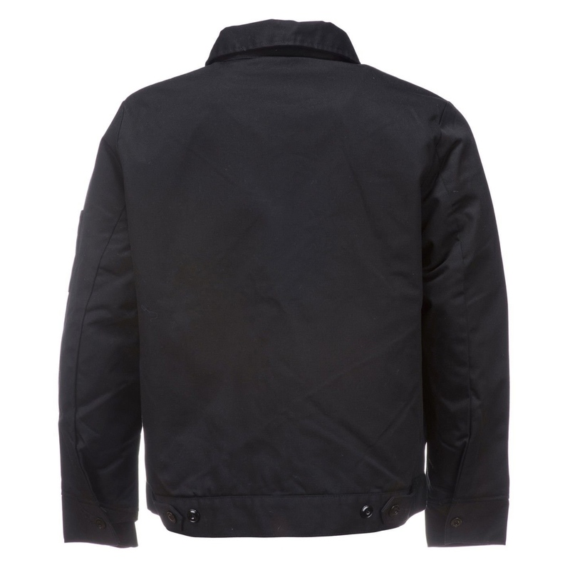 Buy Dickies Lined Eisenhower Jacket Black at Sick Skateboard Shop Size M