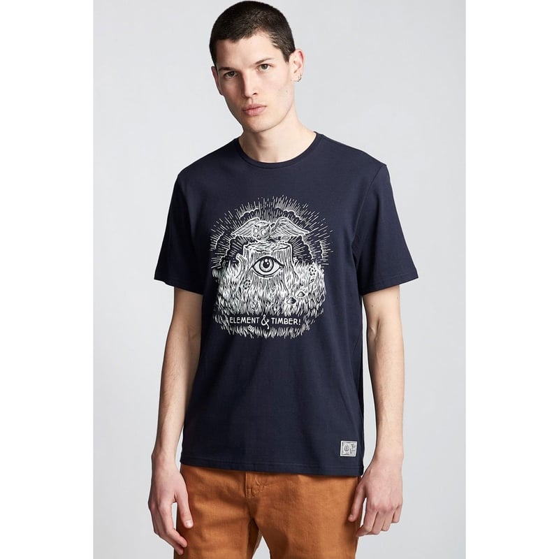 Element Too Late Stump T-Shirt Eclipse Navy Element Too Late Stump T-Shirt Eclipse Navy