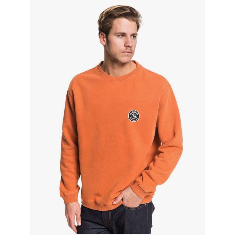 Quiksilver Sweet As Slab Crew Burnt Brick Quiksilver Sweet As Slab Crew Burnt Brick