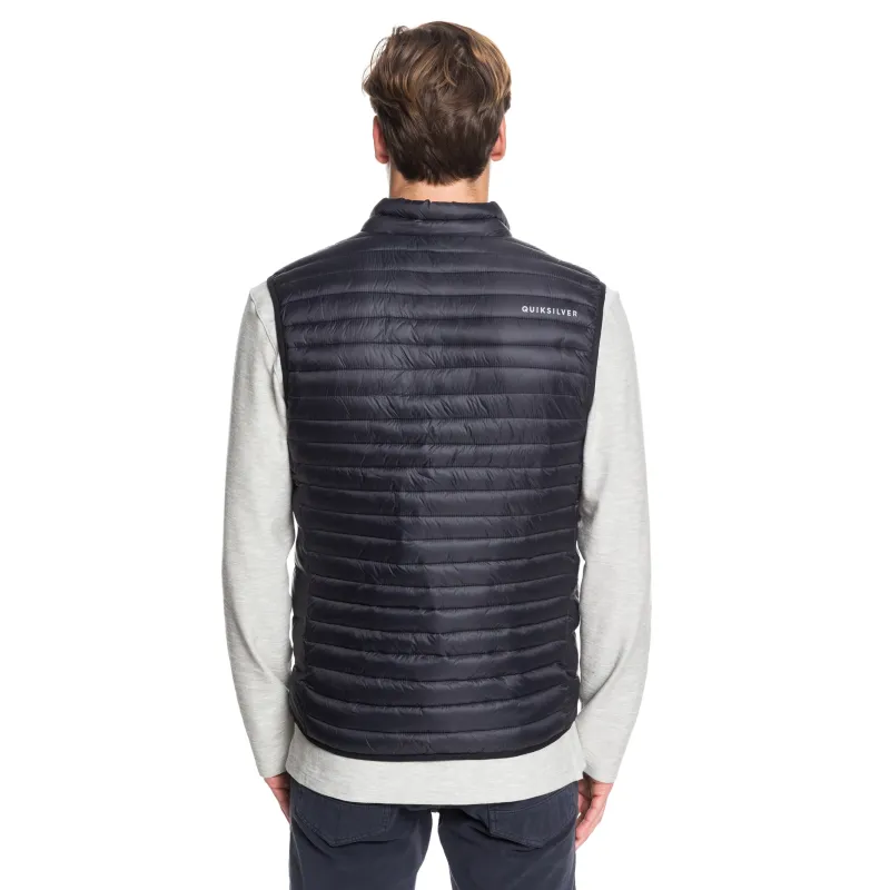 Quiksilver Scaly Sleeveless Body Warmer Black