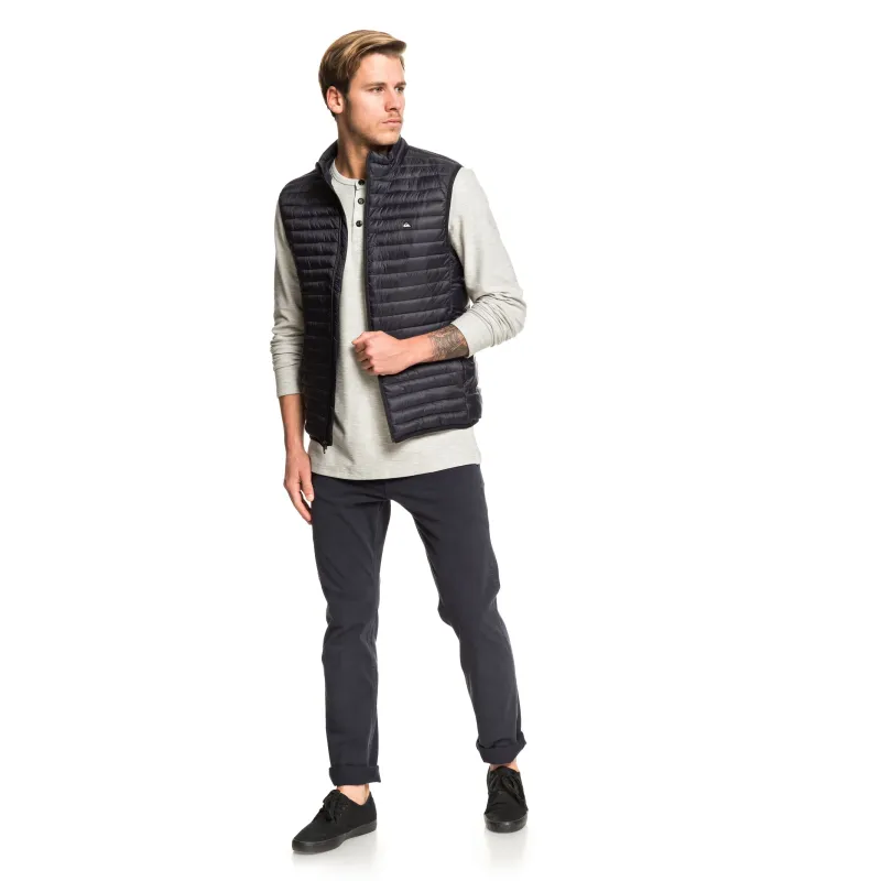 Quiksilver Scaly Sleeveless Body Warmer Black