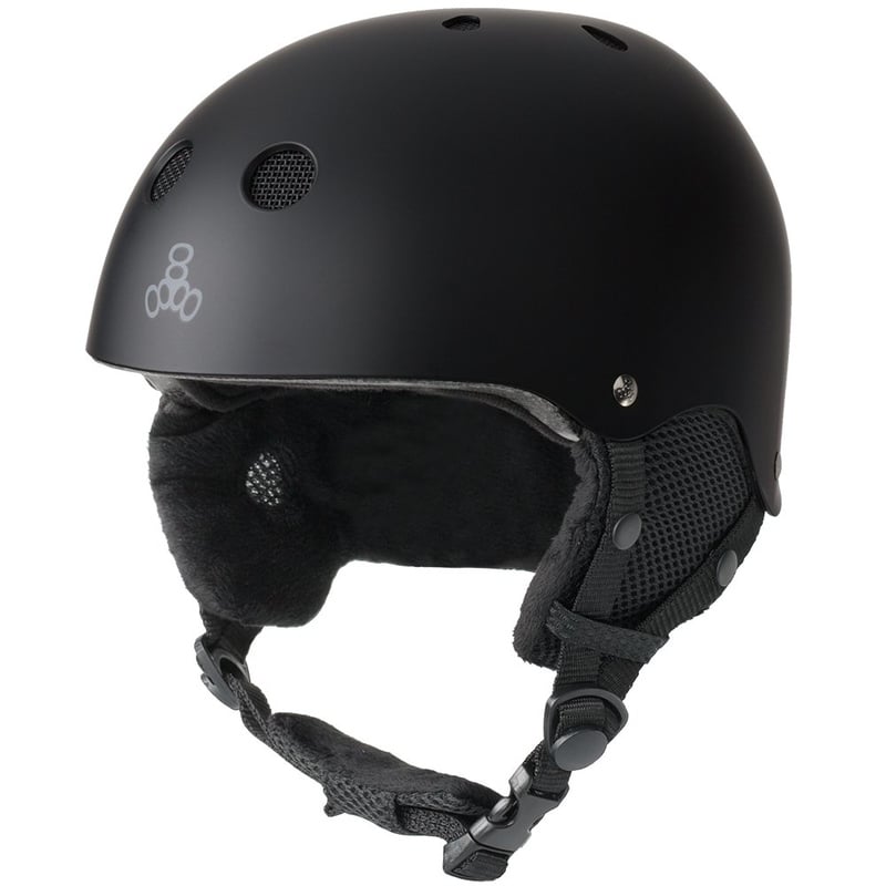 Triple Eight Standard Snow Helmet With Halo Liner Triple Eight Standard Snow Helmet With Halo Liner