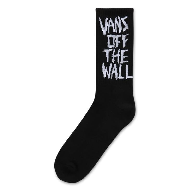 vans black crew socks