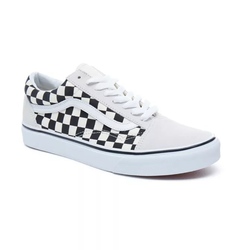 Vans Old Skool Checkerboard White/Black Scarpe
