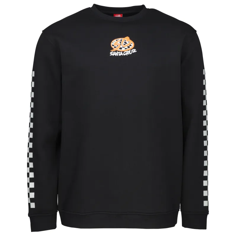 Santa Cruz Pro Series Checker Crew Black