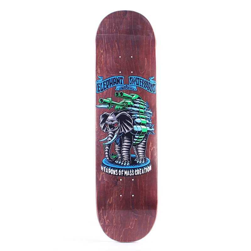 Elephant Weapons Of Mass Creation 8.5" Brown - Deck Only Elephant Weapons Of Mass Creation 8.5" Brown - Deck Only