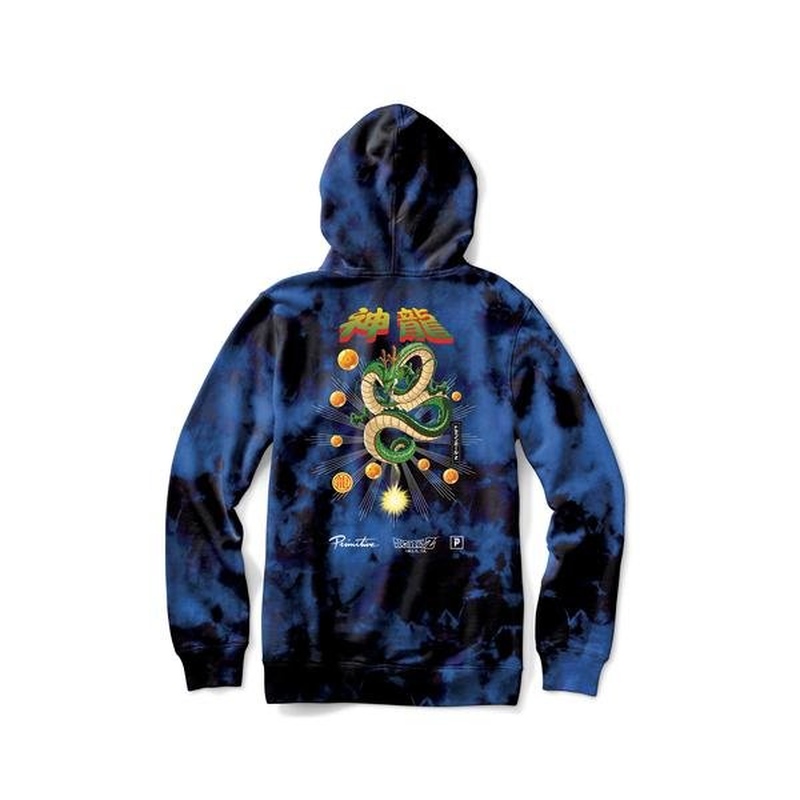 Primitive x DBZ Shenron Wish Washed Hoodie Navy Wash Primitive x DBZ Shenron Wish Washed Hoodie Navy Wash