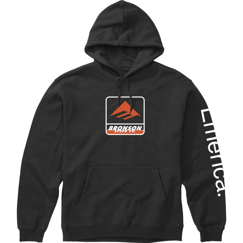 Emerica x Bronson Hoodie Black Emerica x Bronson Hoodie Black
