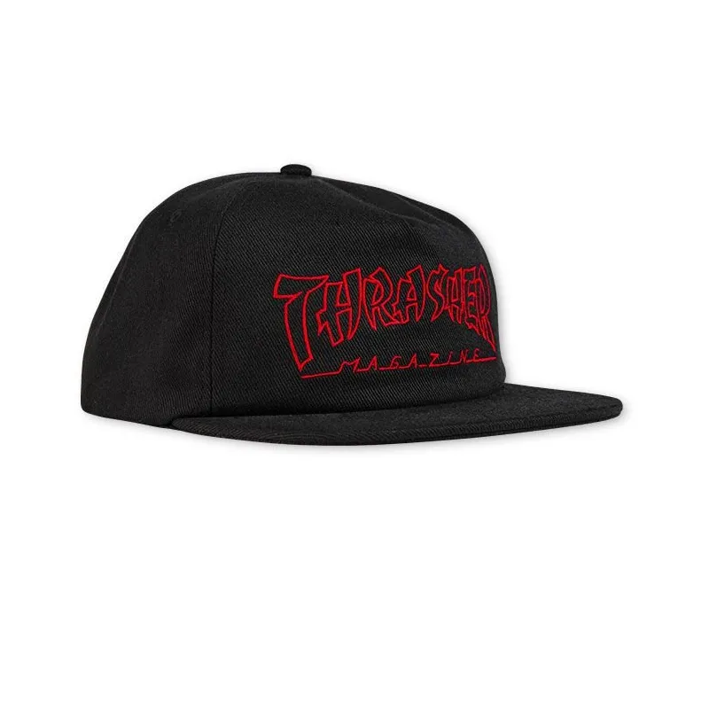 Thrasher China Banks Snapback Cap Black