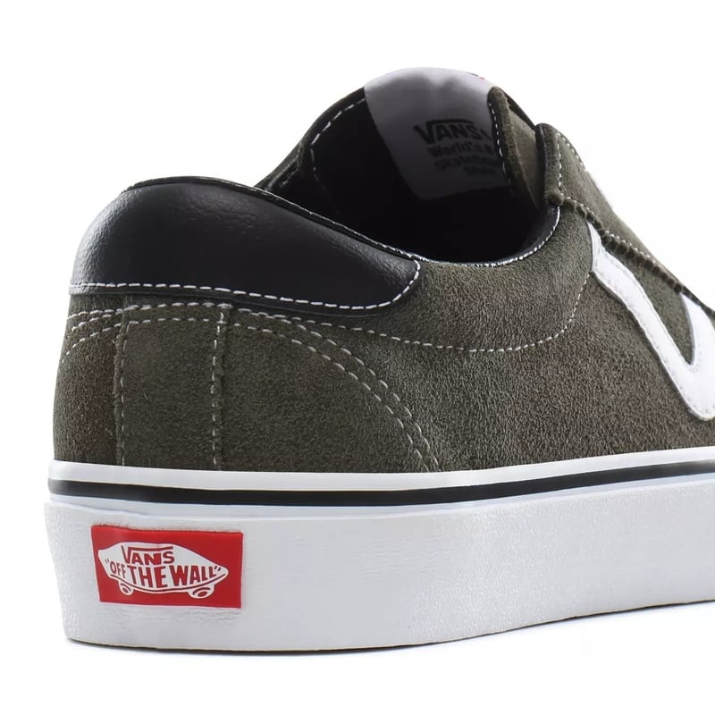 Vans Suede Sport Shoes Grape Leaf/True White