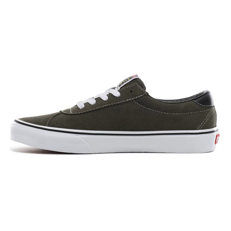 Vans Suede Sport Shoes Grape Leaf/True White