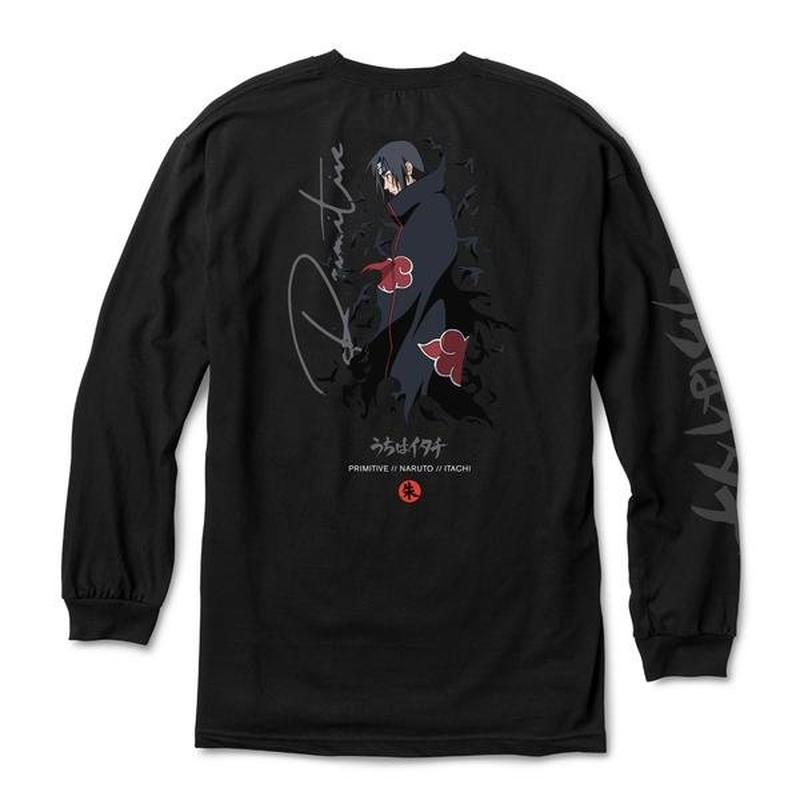 Primitive x Naruto Crows Longsleeve Black Primitive x Naruto Crows Longsleeve Black