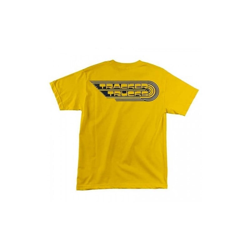 Tracker Trucks Classic Wings T-Shirt - Yellow Tracker Trucks Classic Wings T-Shirt - Yellow