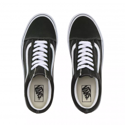 Vans Old Skool Chaussures Forest Night/True White