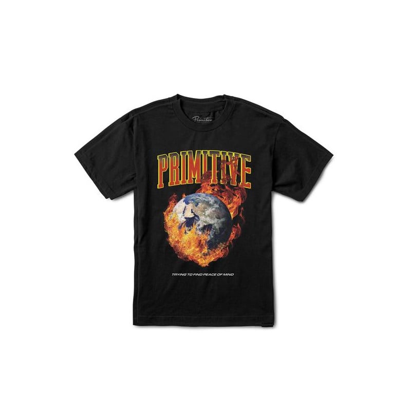 Primitive Global Threat T-Shirt Black Primitive Global Threat T-Shirt Black