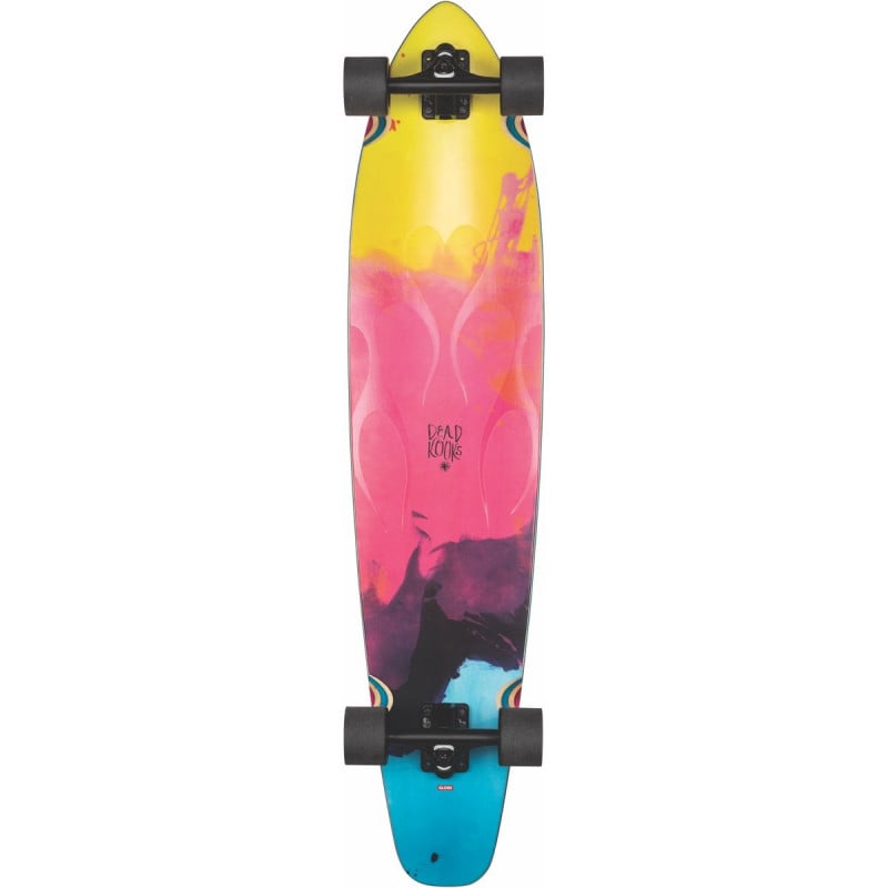 Globe Byron Bay DK/CMYK Clear Flame 43 Longboard Complete