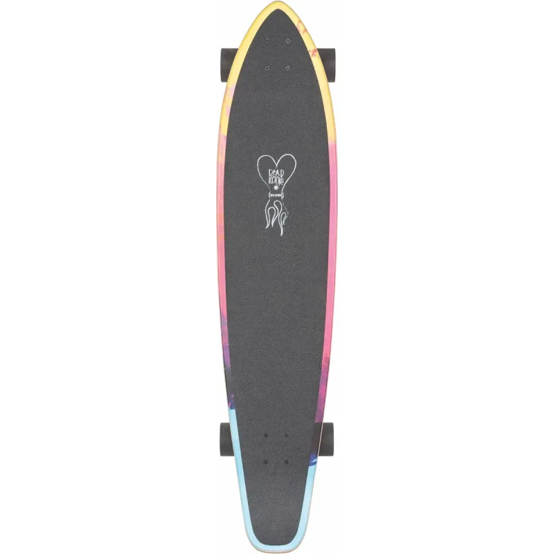 Globe Byron Bay DK/CMYK Clear Flame 43 Longboard Complete