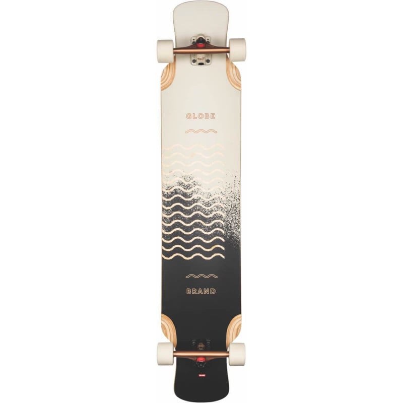 Globe Geminon XL Spray Wave/Black Copper 47 Longboard Complete