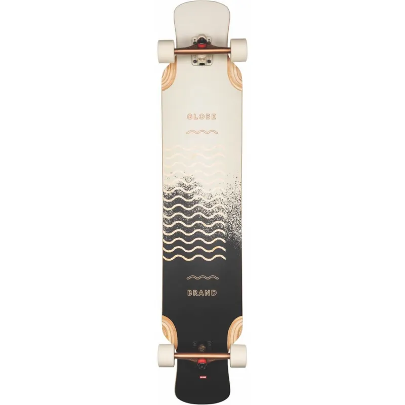 Globe Geminon XL Spray Wave/Black Copper 47 Longboard Complete
