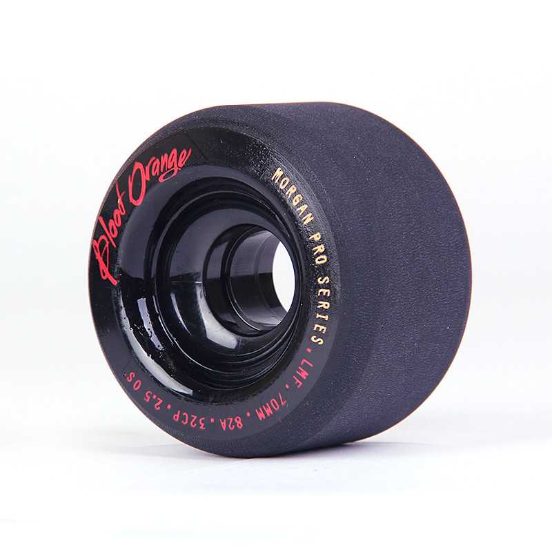 Blood Orange Morgan Pro Black 70mm 82A Roues Blood Orange Morgan Pro Black 70mm 82A Roues