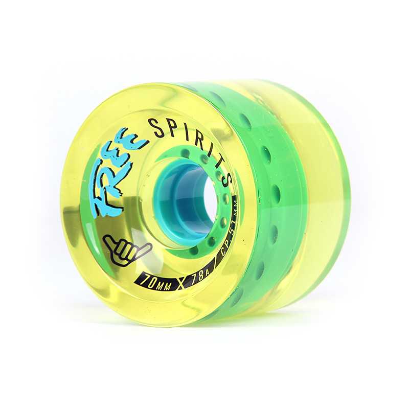 Free Wheels Spirits 70mm Rollen Free Wheels Spirits 70mm Rollen