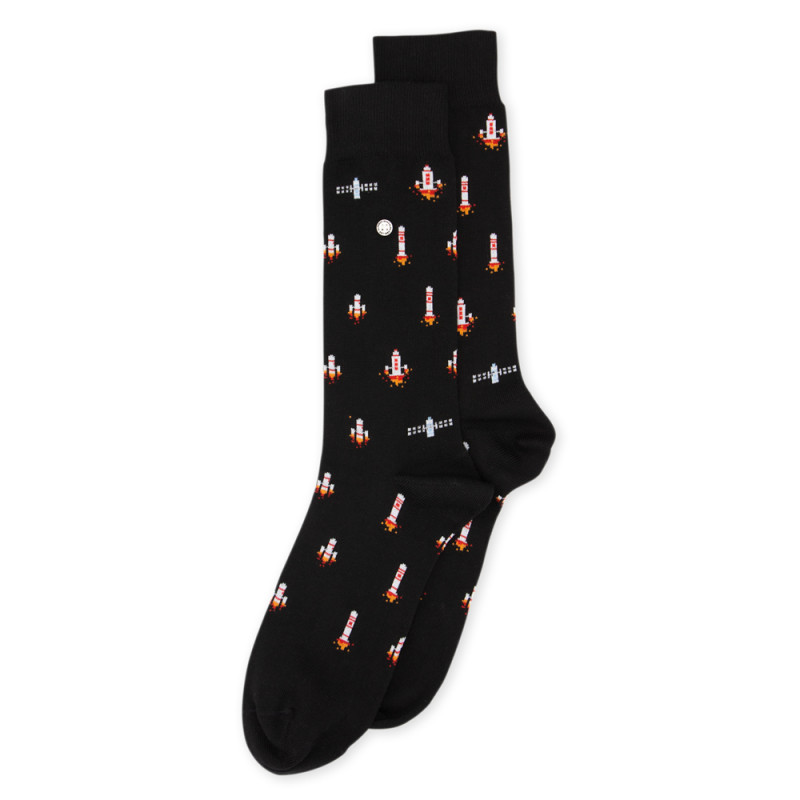 Alfredo Gonzales Rockets In Space Socks